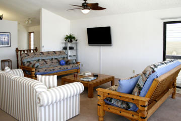 House includes a 46" Flat Screen TV