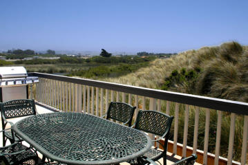 Rear View Barbeque Deck