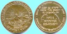Gold Doubloon from the Birds of a Feather Vacation Home