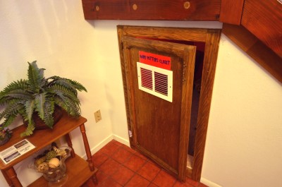 Harry Potter's Closet located under the stairs.